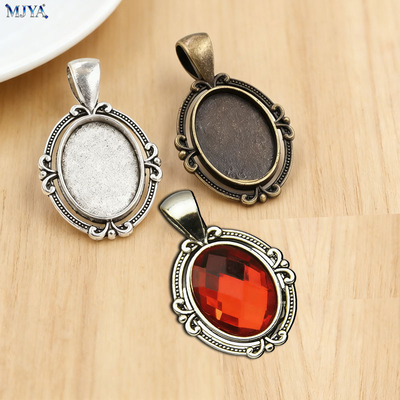 MJYA 10pcs Vintage Pendant Set - Resin Craft Kit 评论和价格