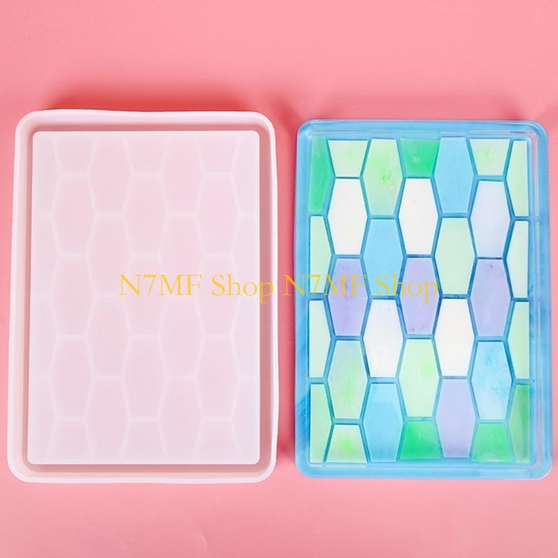 N7MF Honeycomb Rectangle Tray  - Serving Tray Mold 评论和价格
