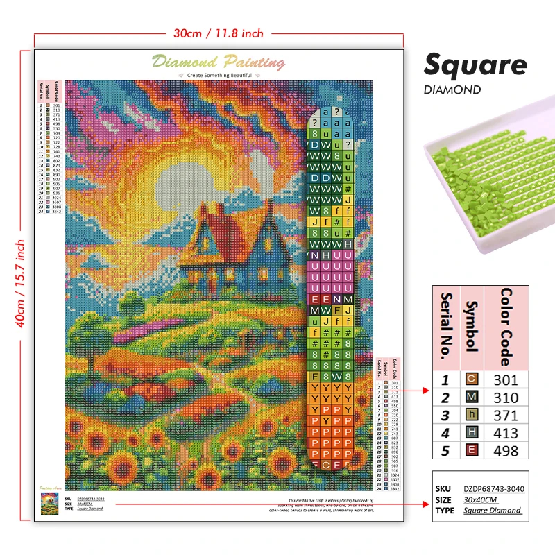 Frameless,Diamond Art Painting - Resin Craft For Beginners 评论和价格