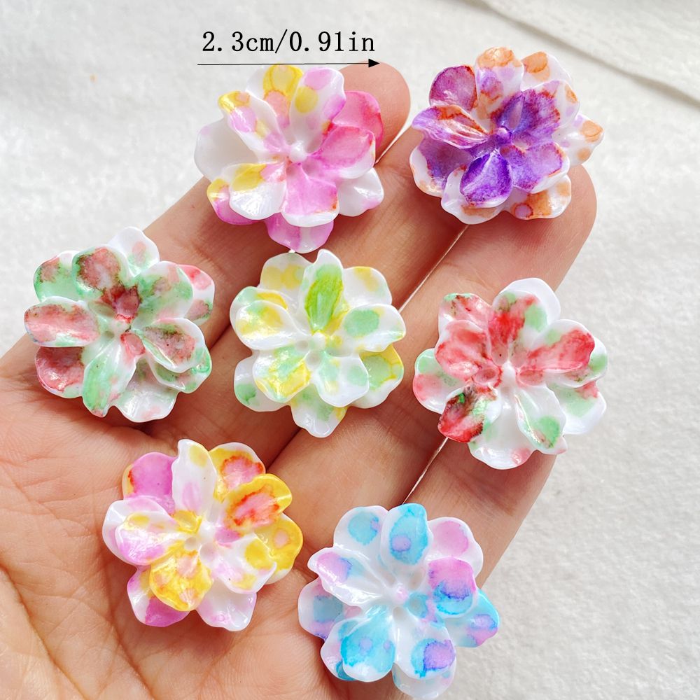 10Pcs Cute Cartoon Flower Seri - Flower Preservation Resin 评论和价格