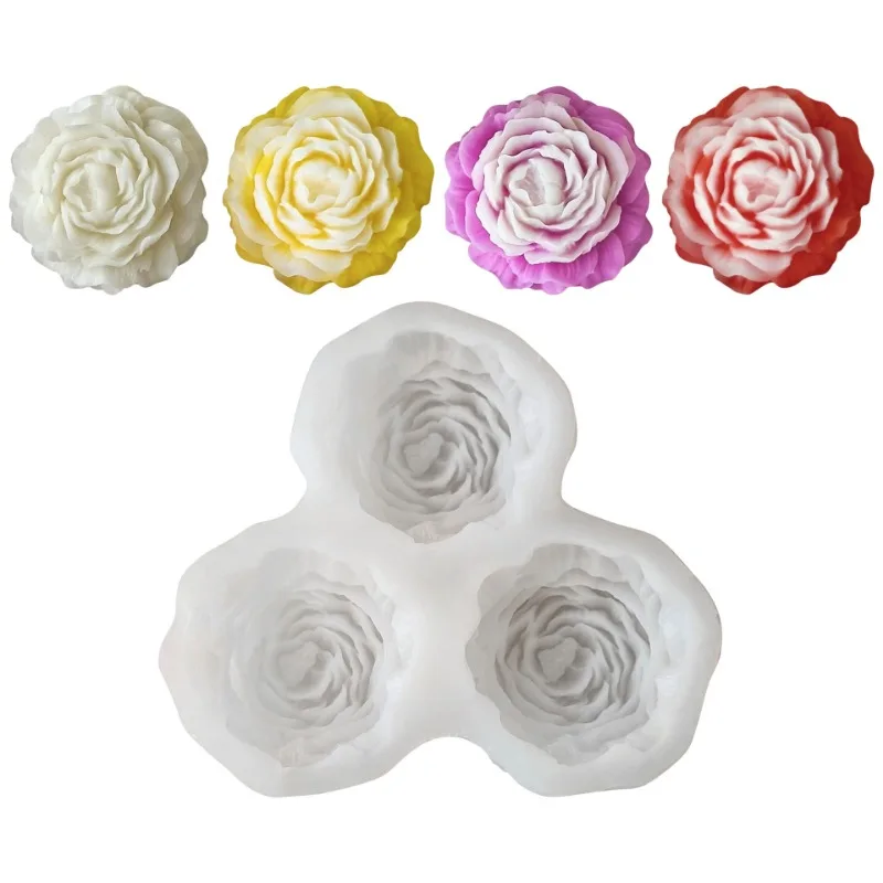 Peony Flower Candle Silicone M - Resin Craft Ideas 评论和价格